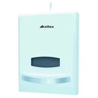 Диспенсер листовых полотенец Ksitex ТН-8135А, Z - сложение, ABS-пластик, Белый