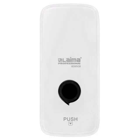 Дозатор для жидкого мыла LAIMA PROFESSIONAL PREMIUM, НАЛИВНОЙ, 0,5 л, белый, ABS-пластик, 609508
