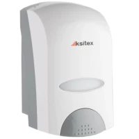Дозатор для антисептика KSITEX арт. DD-6010, ABS-пластик, Белый/черный, 1 л