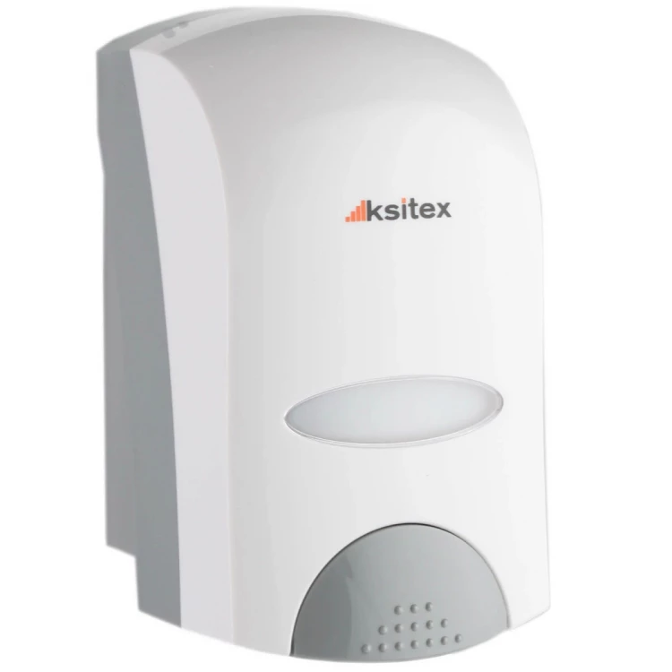 Дозатор для антисептика KSITEX арт. DD-6010, ABS-пластик, Белый/черный, 1 л