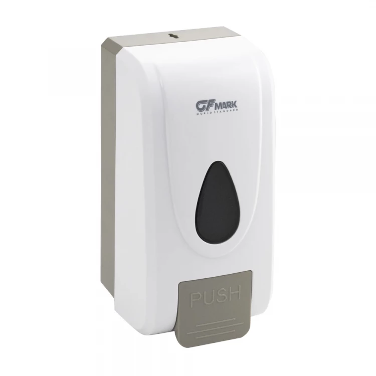 Дозатор для мыла-пены GFMARK арт. 714, ABS-пластик, Белый, 1 л