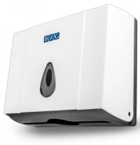 Диспенсер листовых полотенец BXG-PD-8025, Z-сложение, ABS-пластик, Белый