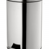 Урна мусорная с педалью NV 12 л хром NV-BIN12L
