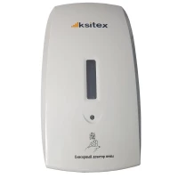 Автоматический дозатор для пены Ksitex AFD-1000 W, белый, с блоком питания (1л.)