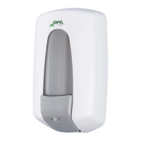 Дозатор жидкого мыла JOFEL арт. AC70700, ABS-пластик, Белый, 0.9 л