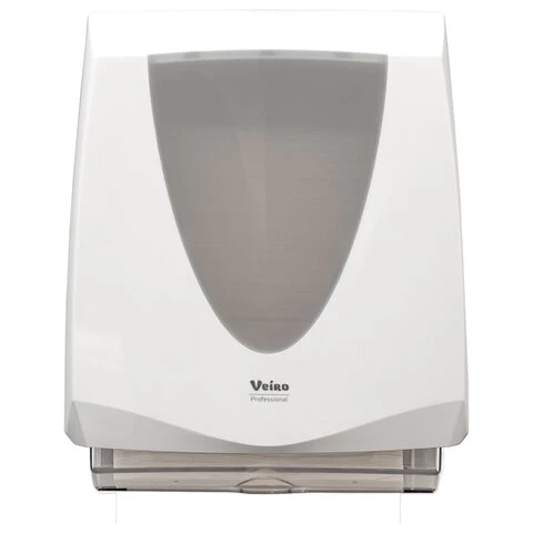 Диспенсер листовых полотенец VEIRO Professional (H2/H3) "Prima", V/Z/W-сложения, белый