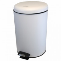 Урна с механизмом поднятия крышки BGR-20W (белая)