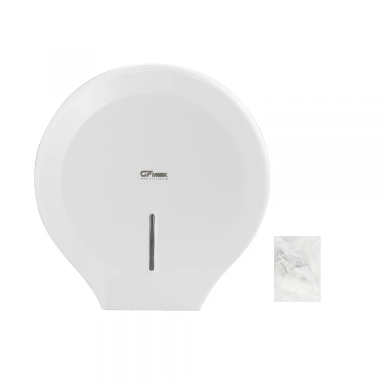 Диспенсер туалетной бумаги GFmark 925, ABS-пластик, белый, до 200м