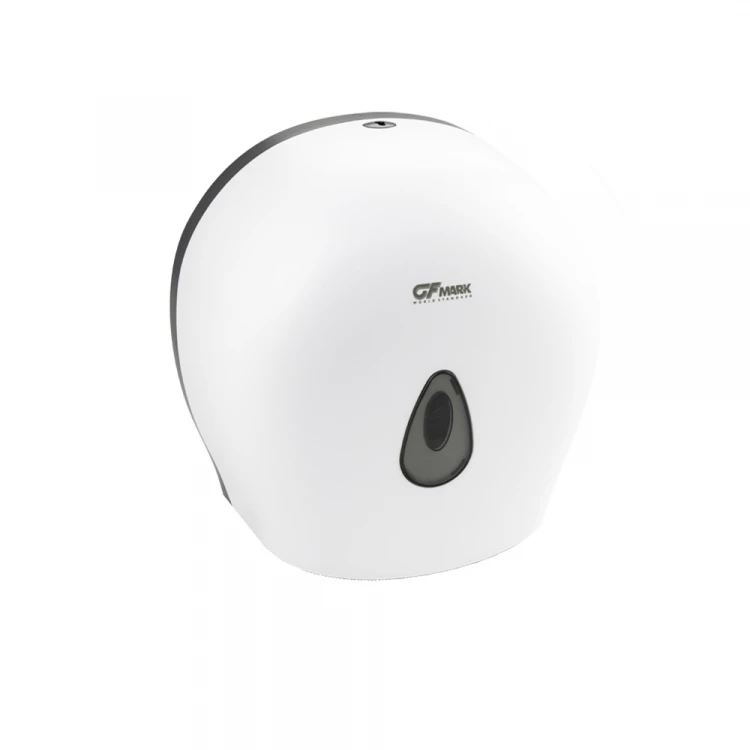 Диспенсер туалетной бумаги GFmark 930, ABS-пластик, белый, до 200м