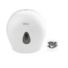 Диспенсер туалетной бумаги GFmark 930, ABS-пластик, белый, до 200м