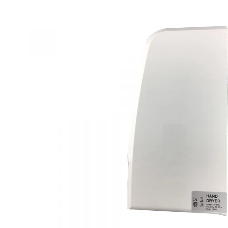 Сушилка для рук GFmark 6908, ABS-пластик, белая, квадратная 1500W