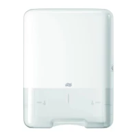 Диспенсер листовых полотенец TORK 553000, V - сложение, ABS-пластик, белый