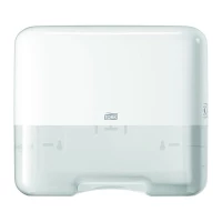 Диспенсер листовых полотенец TORK 553100, V - сложение, ABS-пластик, белый