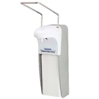 Локтевой дозатор Saraya MDS-1000A, Универсальный, Аллюминий, Хром, 1 л