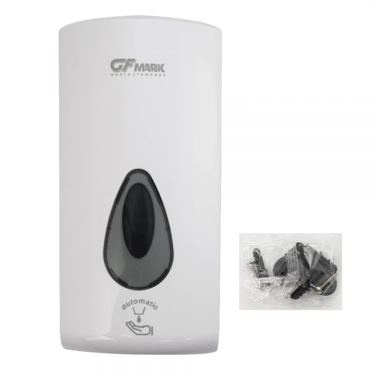 Дозатор сенсорный для мыла GFmark 6393 (пластик АBS ,белый , 1000 мл.)