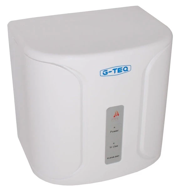 Сушилка для рук G-teq 8801 PW, 1000W, белый, ABS-пластик