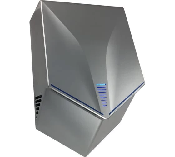 Сушилка для рук скоростная G-teq 8860 PS, 1 кВт, ABS-пластик серебро