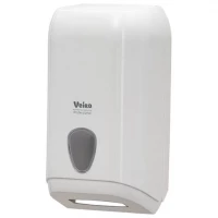 Диспенсер для туалетной бумаги листовой VEIRO Professional (T3) "L-one", белый, A620KK1NS