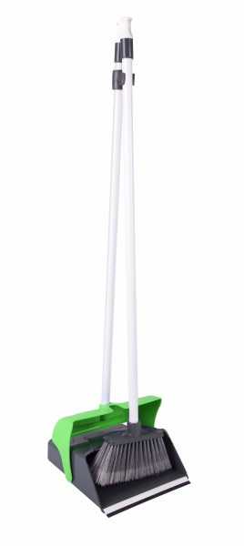 Совок-ловушка и щётка 14 см зеленый Uctem-Plas KAF300-G