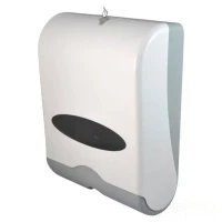 Диспенсер листовых полотенец Ksitex TН-603W, Z - сложение, ABS-пластик, Белый